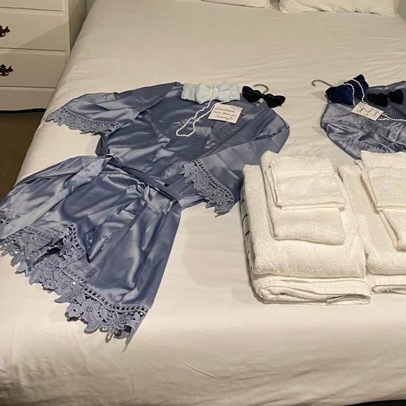 Dusty Blue Robe - Picture 3 of 3